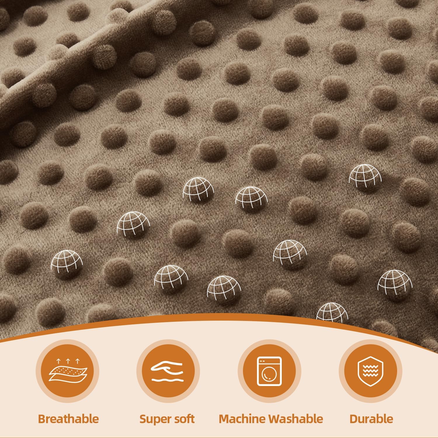 Thumbnail 6 de JORNH Baby Blanket for Newborns – Super-soft double-layer cot blanket 75x100cm (Checkerboard, unisex)