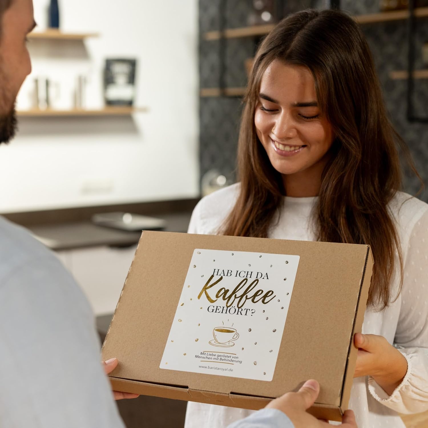 Detalle 2 de Premium Kaffeebohnen Geschenkset 5×100 g