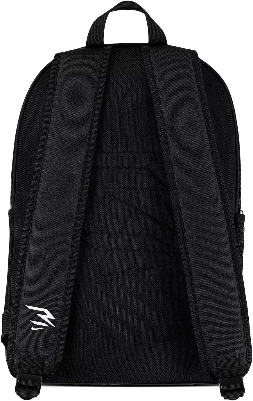 Detalle de Nike 3BRAND Kids Blitz Bungee Backpack for School, Black/White