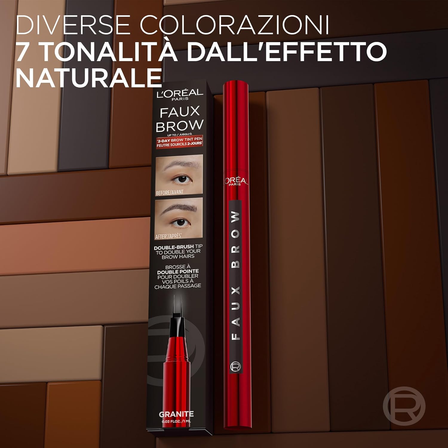 Thumbnail 6 de L'Oréal Paris Penna Sopracciglia Faux Brow Granite – definizione precisa, effetto ultra naturale