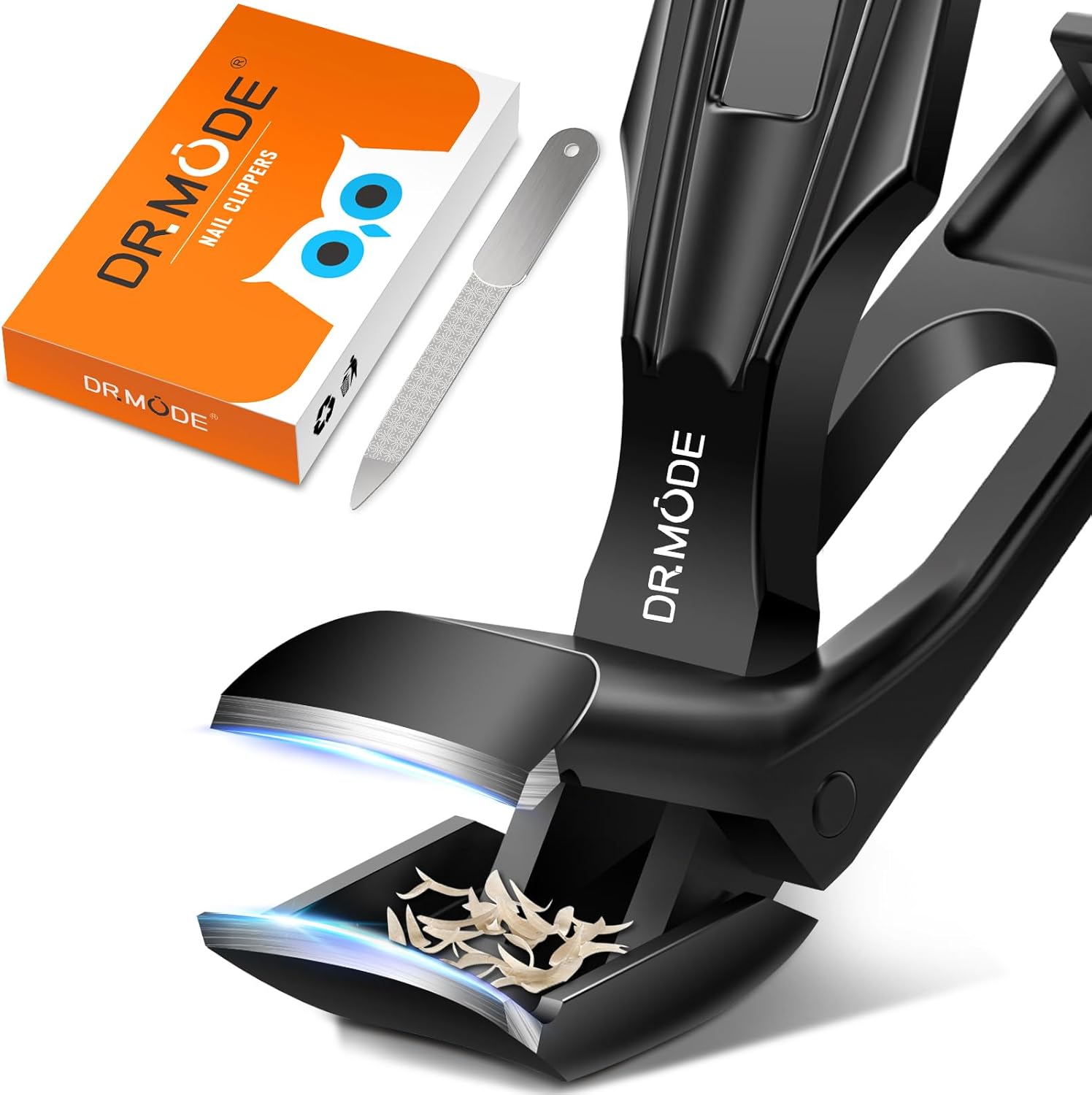 Detalle de DRMODE Toe Nail Clippers for Thick Nails, angled head