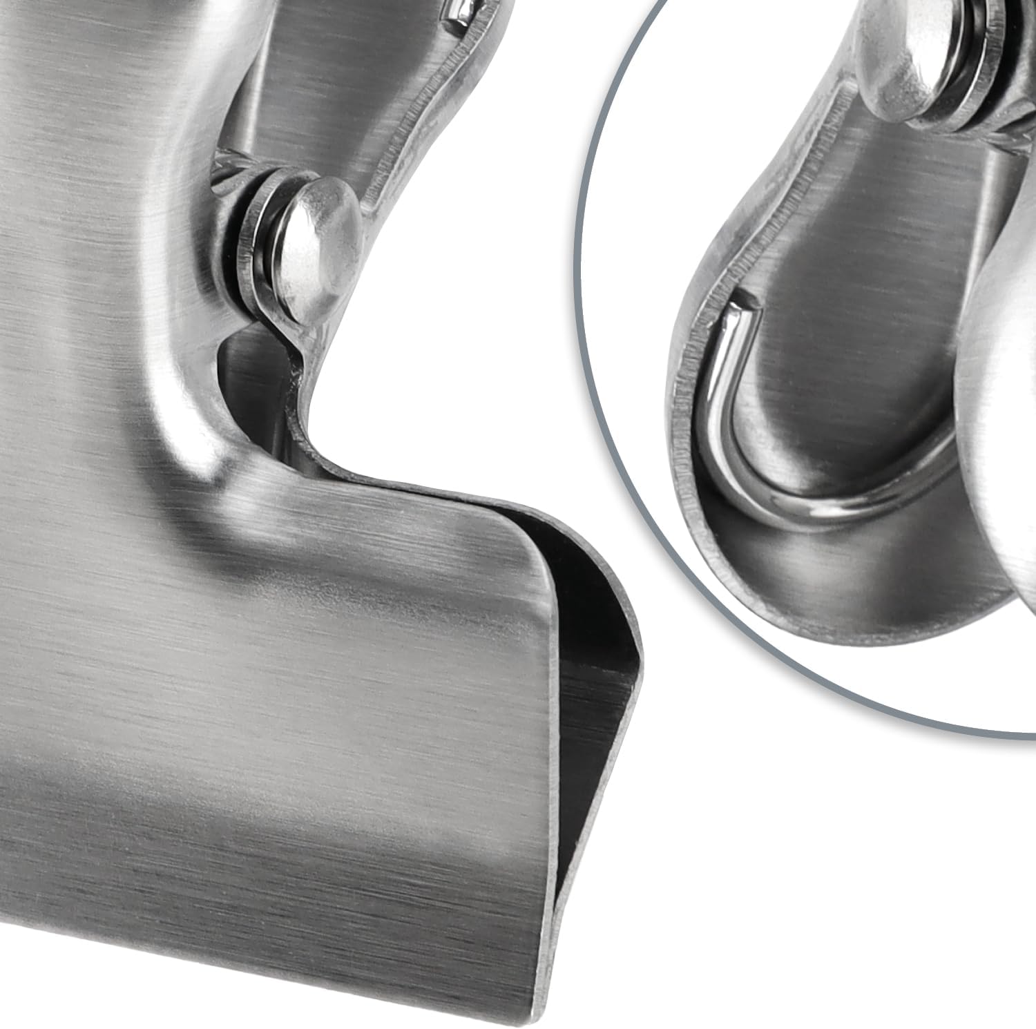 Thumbnail 3 de com-four Lot 10 pinces 4 x 4 cm