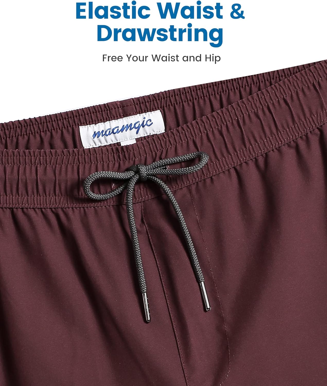 Detalle 2 de MaaMgic 2-in-1-Badehose 7 Zoll für Herren