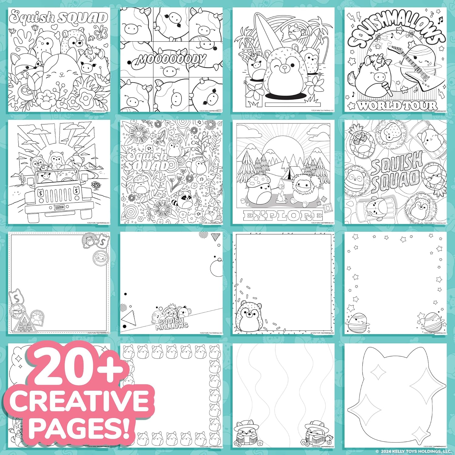 Detalle 2 de Horizon Group USA Original Squishmallows Sketchbook