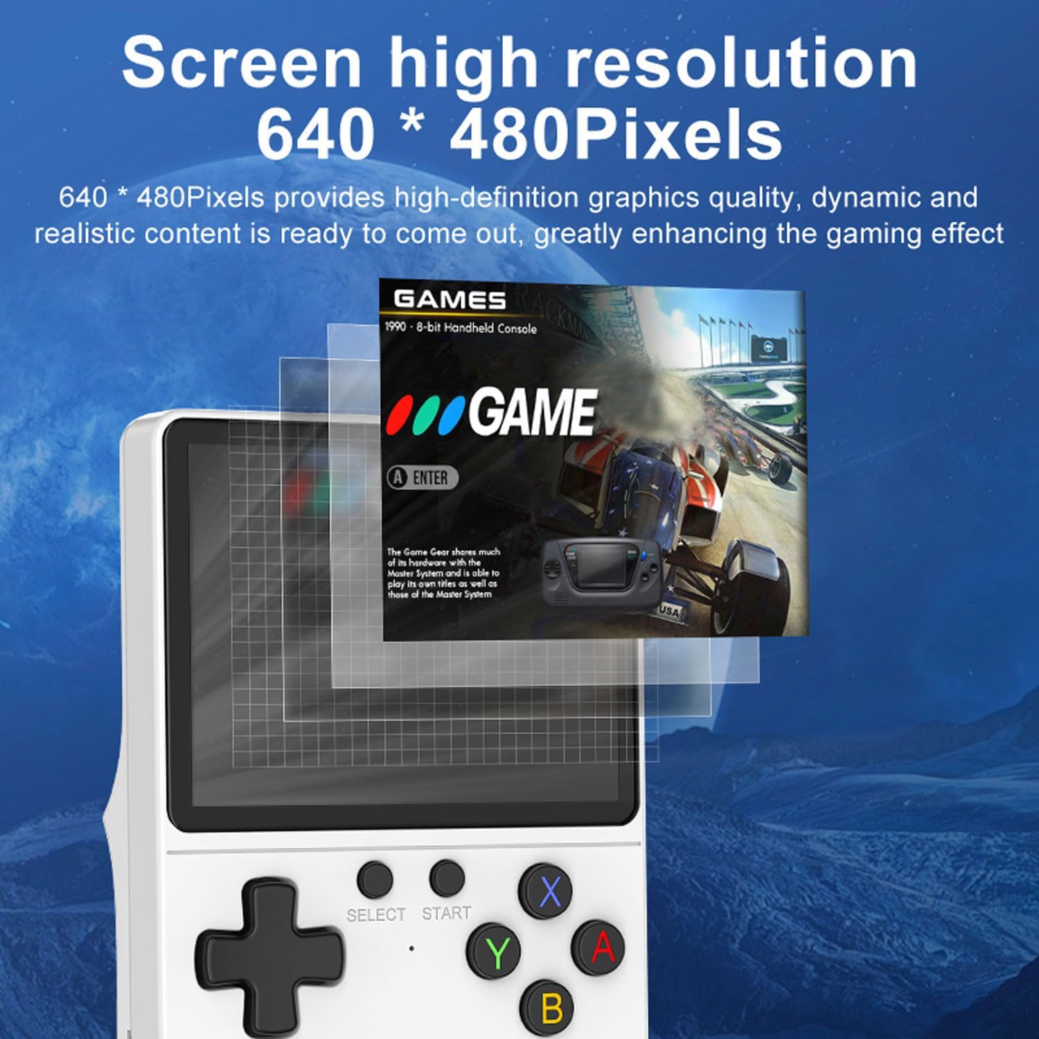 Detalle 1 de Portable retro game console 23,000 classic games