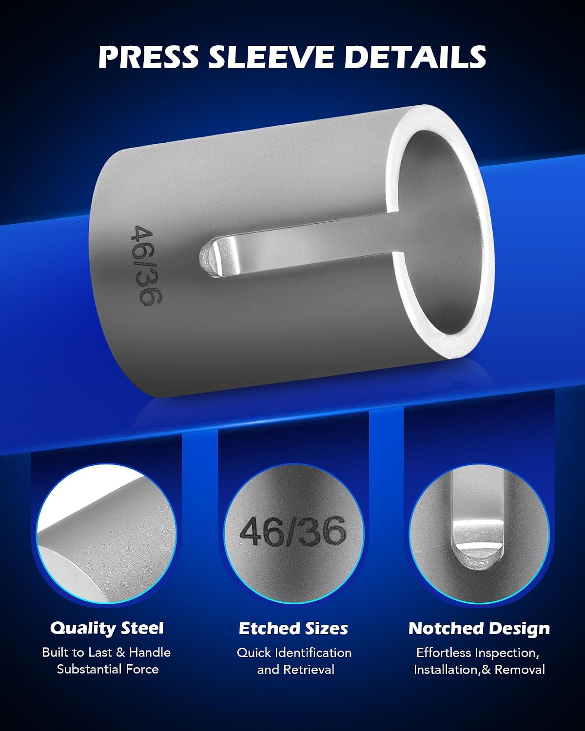 Detalle de Orion Motor Tech bushing press kit 27 pc