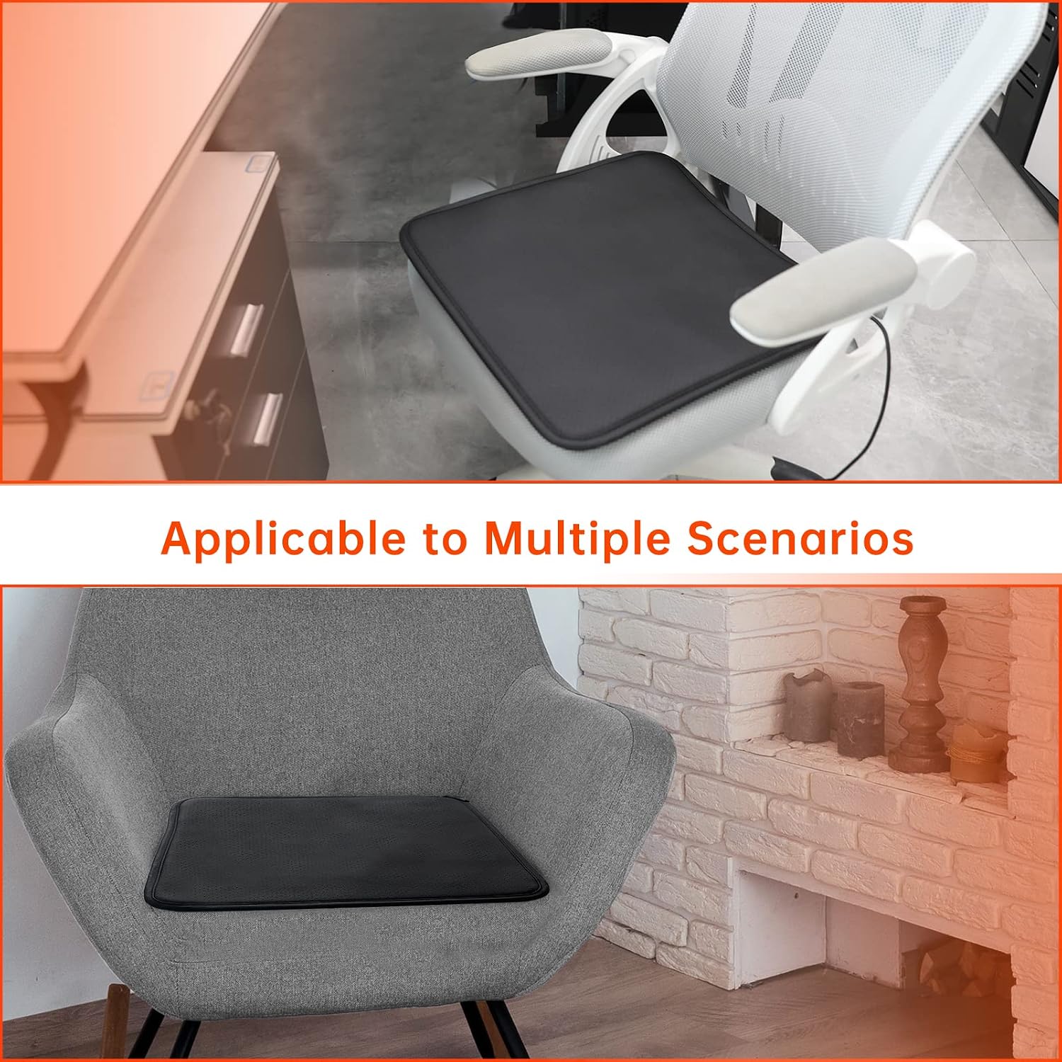 Detalle de OLYDON Heated Seat Cushion 1-pad