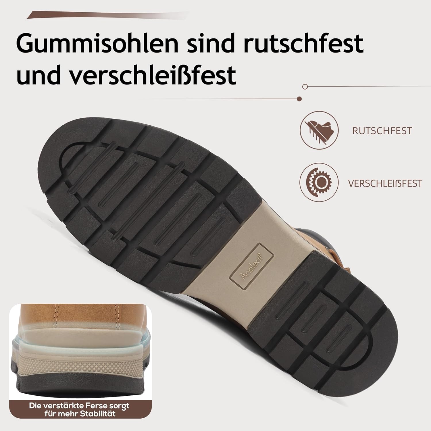 Thumbnail 5 de ANALEAF Herren Winterschuhe für Winterboots mit Wärme