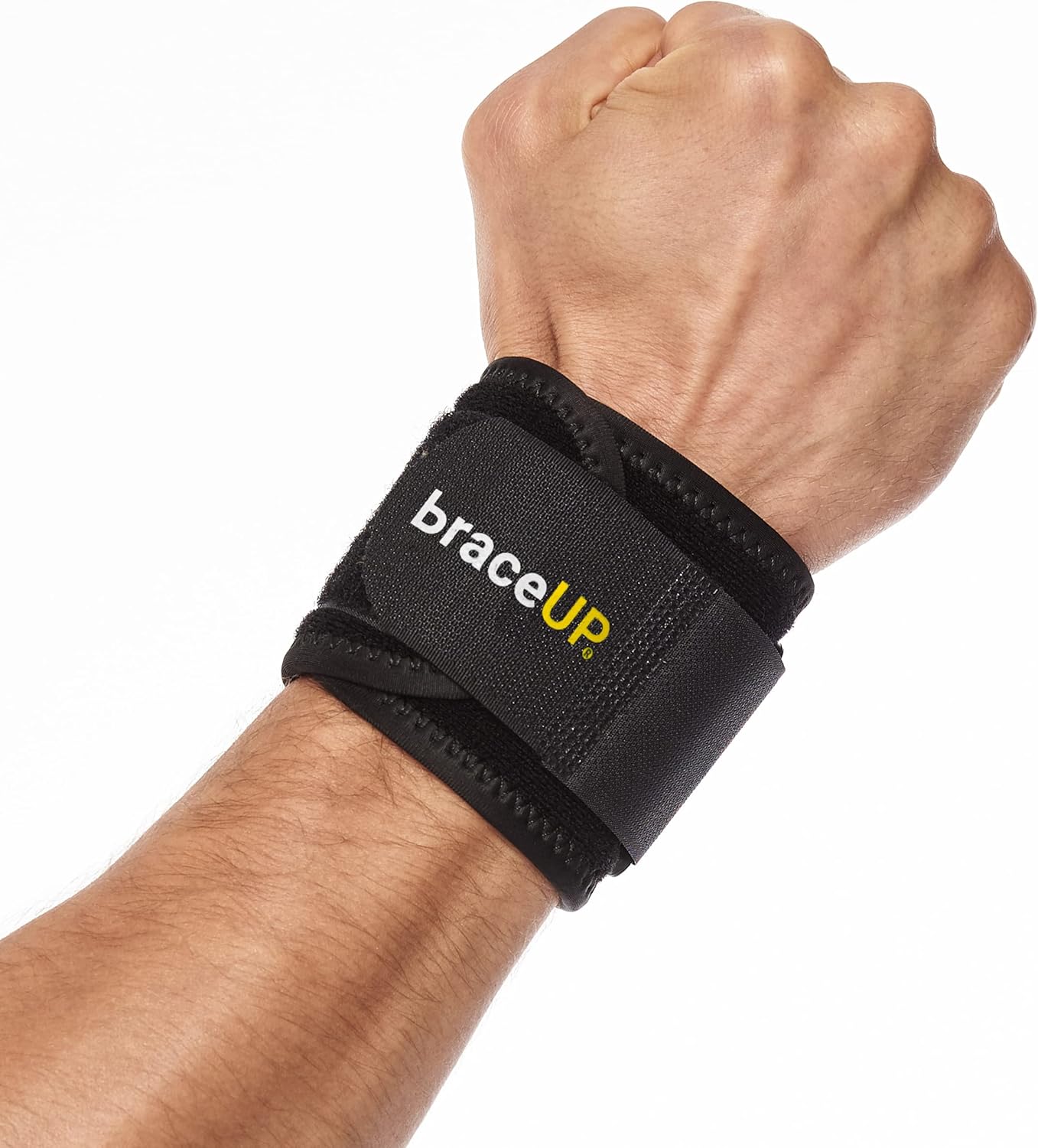 BraceUP Fascia da Polso Nero