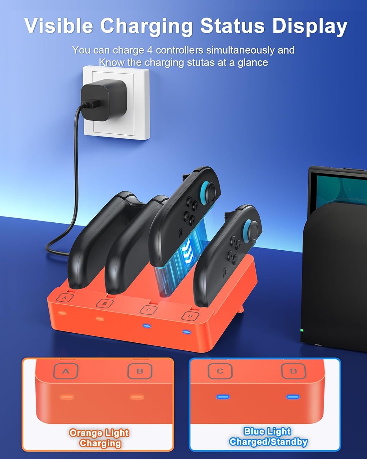 Thumbnail 2 de Nintendo Switch Controller Charging Dock 2025