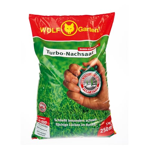 Detalle de WOLF-Garten Turbo-Nachsaat zur Rasensanierung LR250 (5 kg Beutel, für 250 m2)