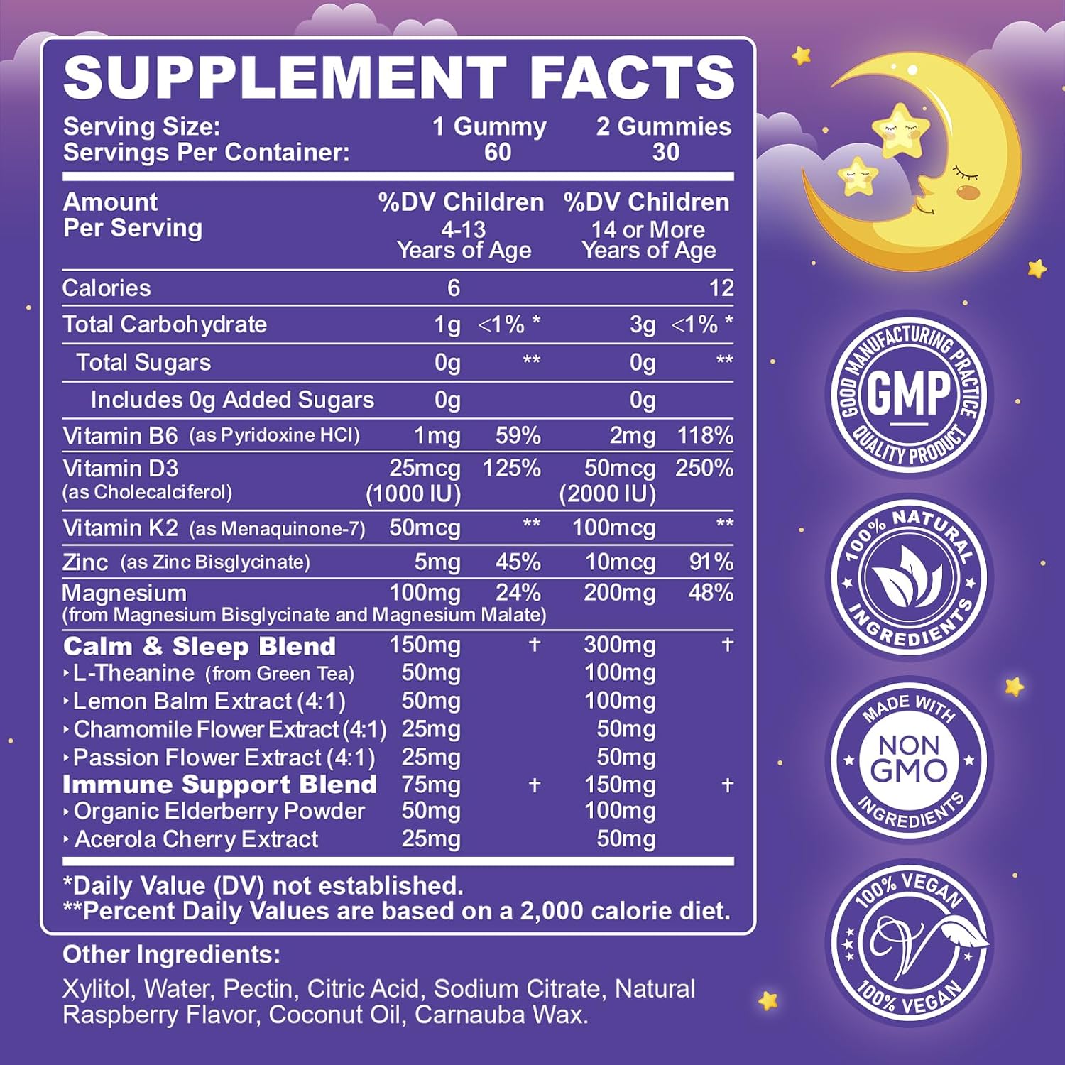 Detalle 2 de Magnesium Supplement Gummies Raspberry Flavor