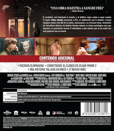 Thumbnail 1 de Black Phone 2 (BD) en Blu-ray de Flins & Pinículas