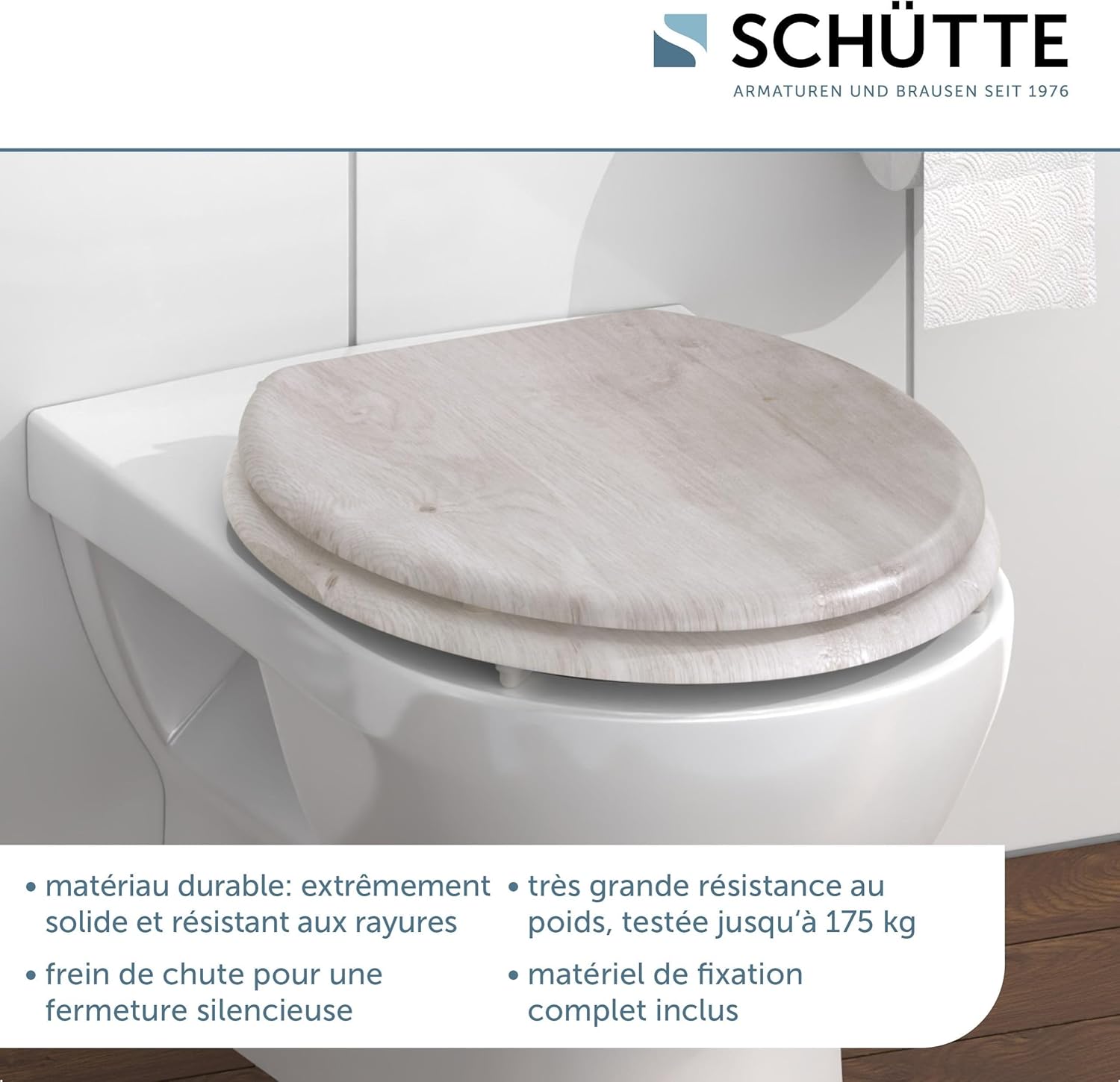 Thumbnail 1 de SCHÜTTE LIGHTWOOD : siège de WC en bois avec abaissement automatique
