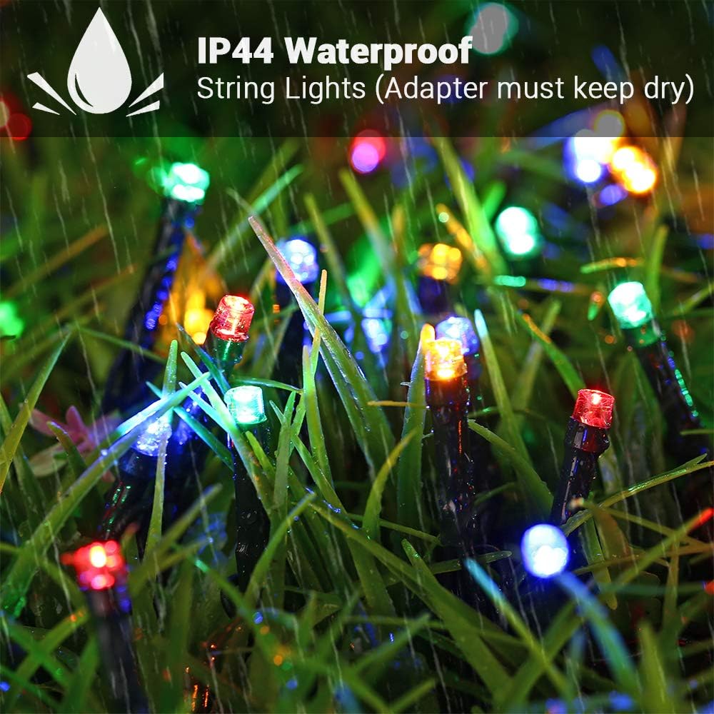 Detalle 2 de iShabao JT-EL/FC300V0200-C Multicolour LED Christmas Lights, 200 LEDs, 8 Modes