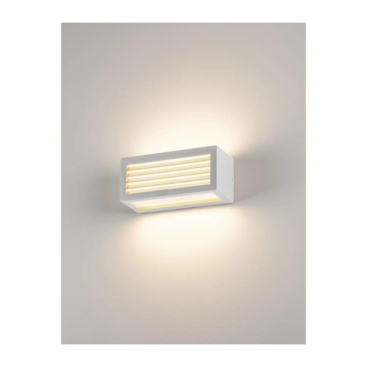 Detalle 2 de SLV 232491 Applique murale BOX-L blanc — éclairage élégant en aluminium/acrylique