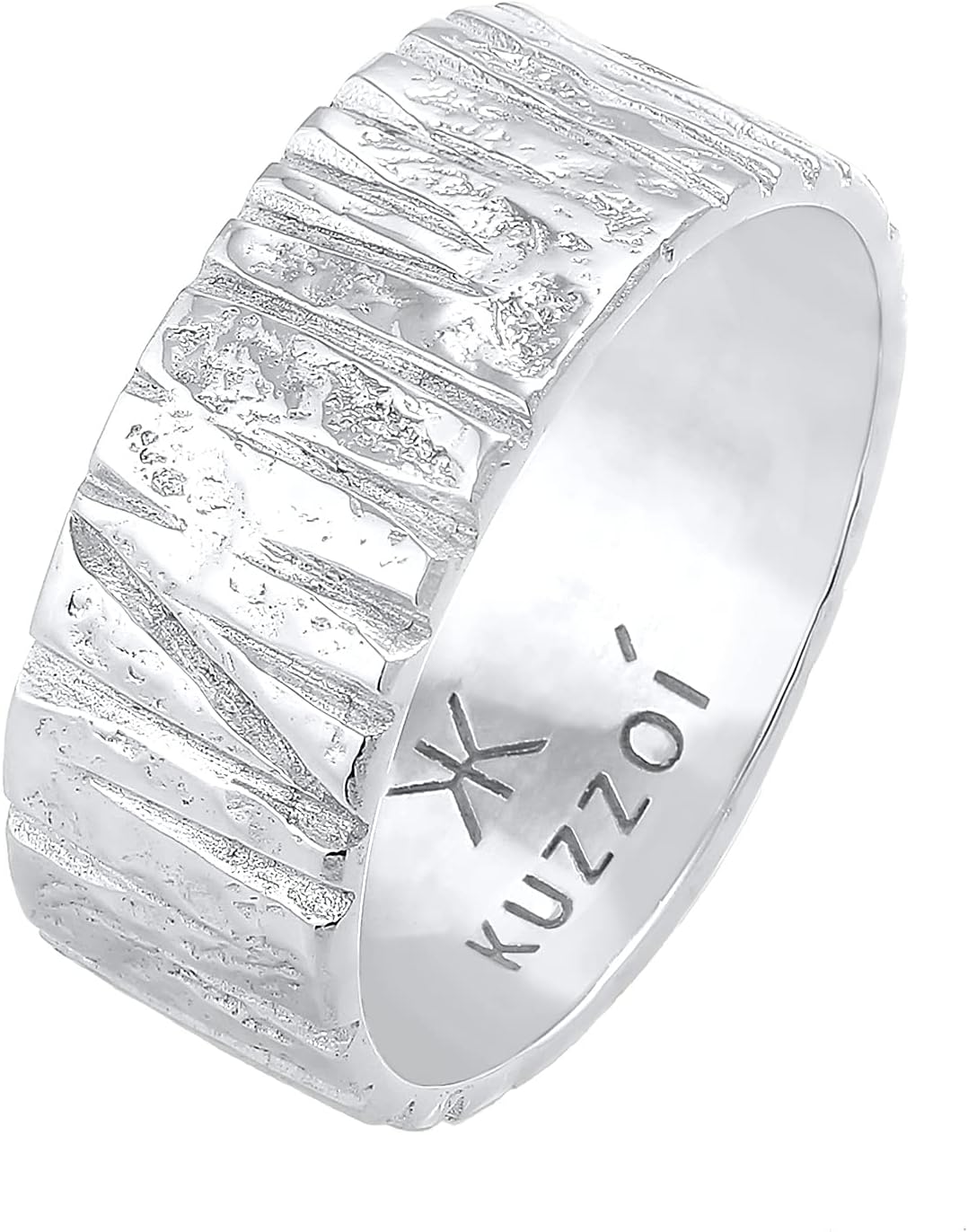 Detalle de Kuzzoi Bague homme 9 mm argent 925