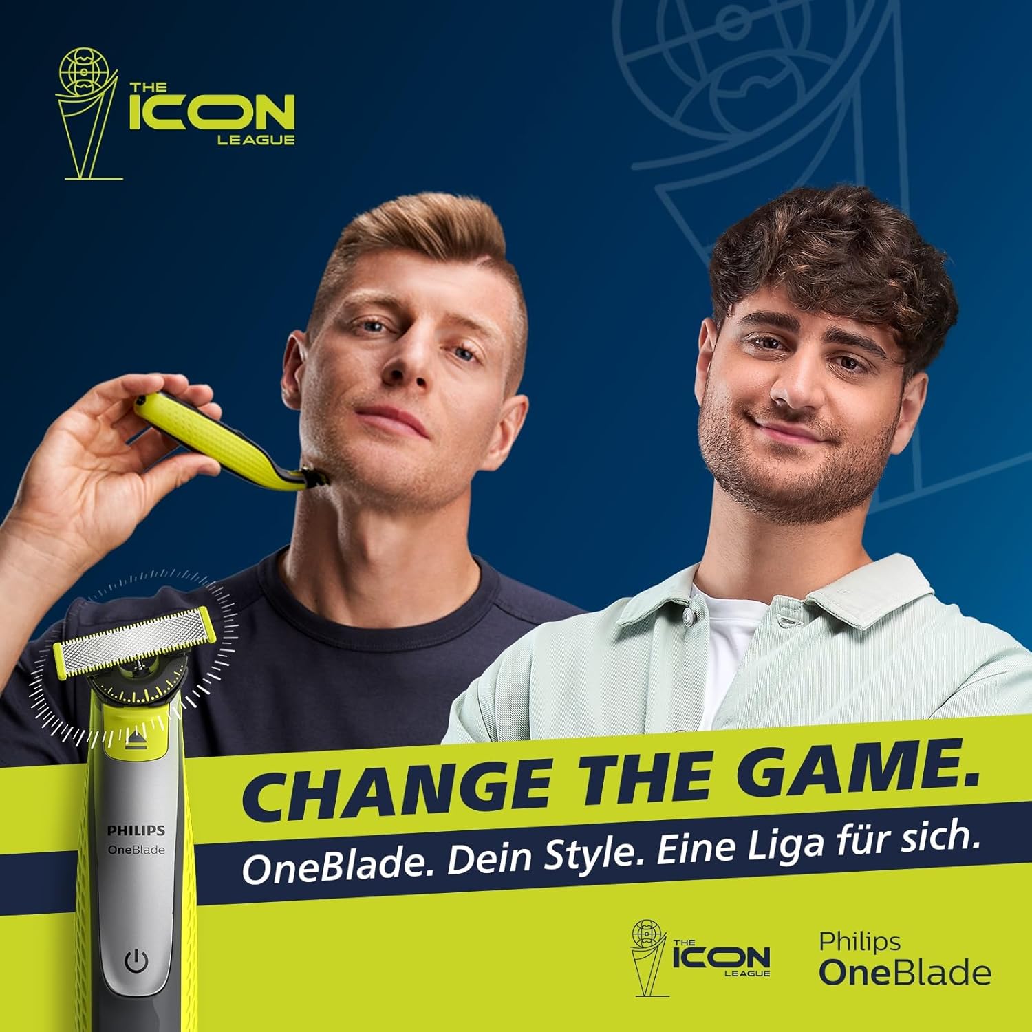 Thumbnail 2 de PHILIPS OneBlade 360 Face & Body QP4631/30 – elektrischer Rasierer, Trimmer & Bodygroomer mit App-Anbindung