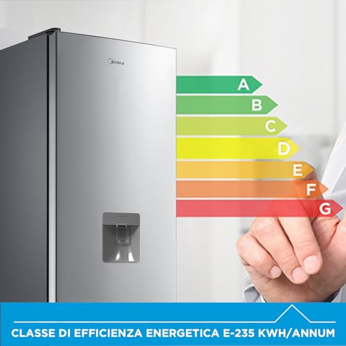 Detalle de Midea MDRB424FGE02IW 310L - Frigorifero Combinato a Libera Installazione, Total No Frost e MultiFlow