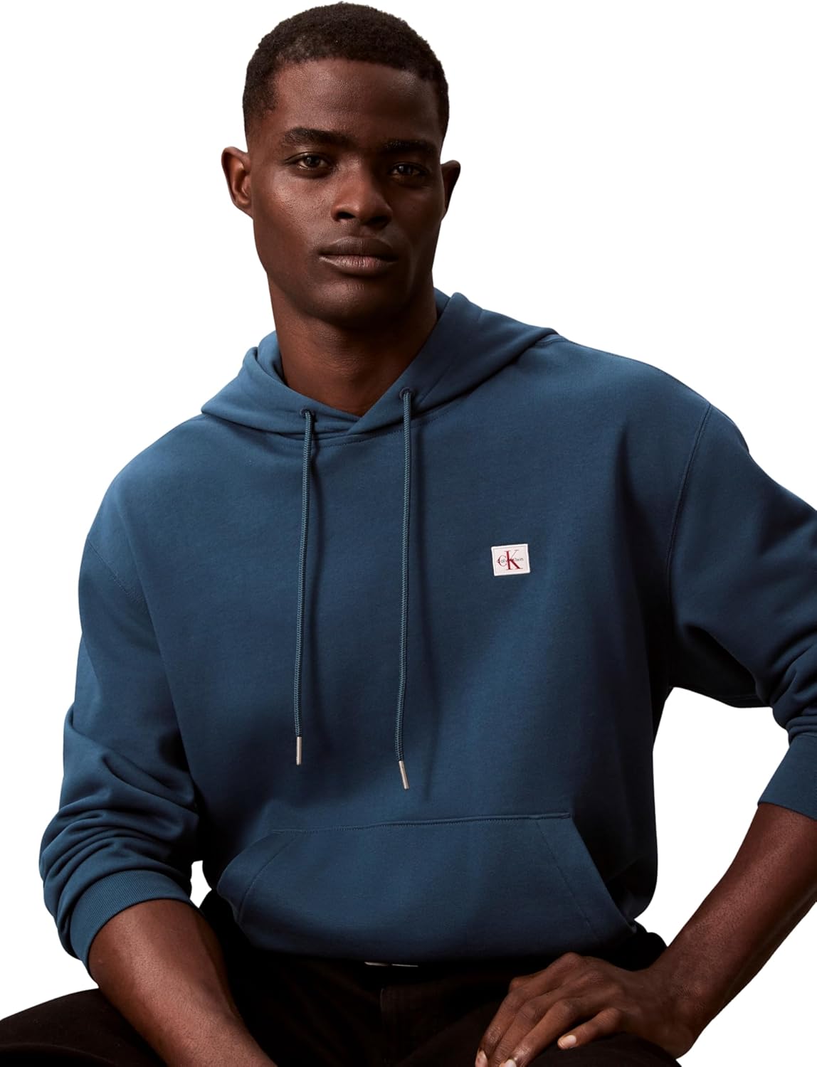 Thumbnail 2 de Calvin Klein Men’s Terry Badge Hoodie