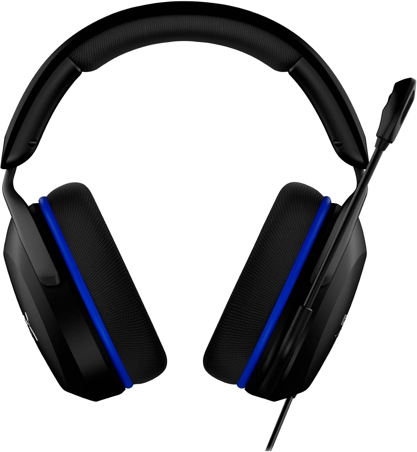 Detalle de HyperX Cloud Stinger II Core – Cuffie da gaming cablate 3,5 mm per PC e PlayStation (PS4/PS5), memory foam in tessuto, nero