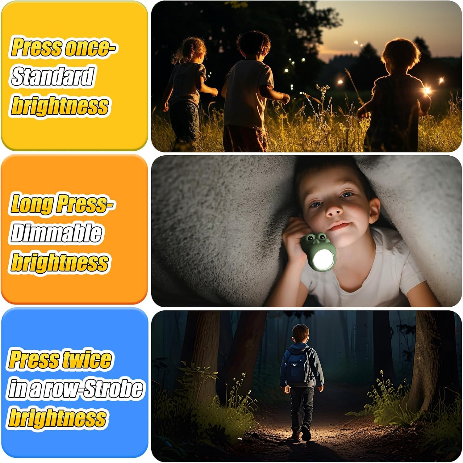 Thumbnail 2 de ZKLiLi Kid Flashlight LED Torch