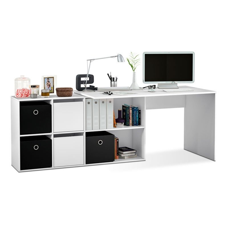 Thumbnail 1 de Habitdesign Adapta XL Mesa de escritorio blanco 140 cm