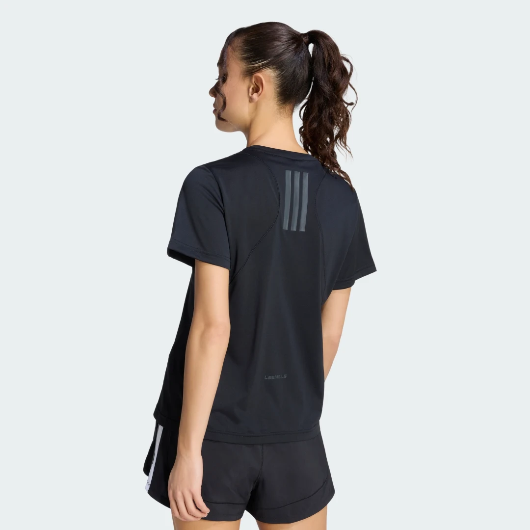 Thumbnail 1 de Camiseta estampada Les Mills de Adidas en negro