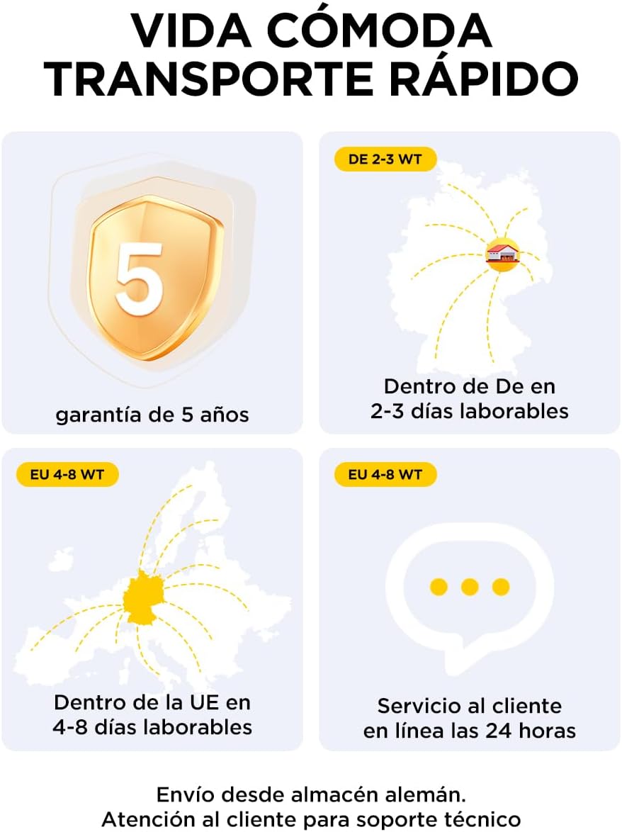 Thumbnail 7 de Litheli Carretilla eléctrica plegable para camping y jardín 🚜