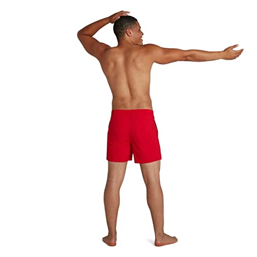 Detalle 2 de Speedo Uomo Essential 41 cm Fed Red S – Costumi Watershort robusti e confortevoli