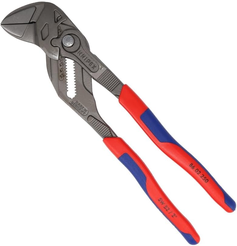 Detalle de クニペックス KNIPEX 8602-250SB プライヤーレンチ、最大開口幅52mm・19段階調整
