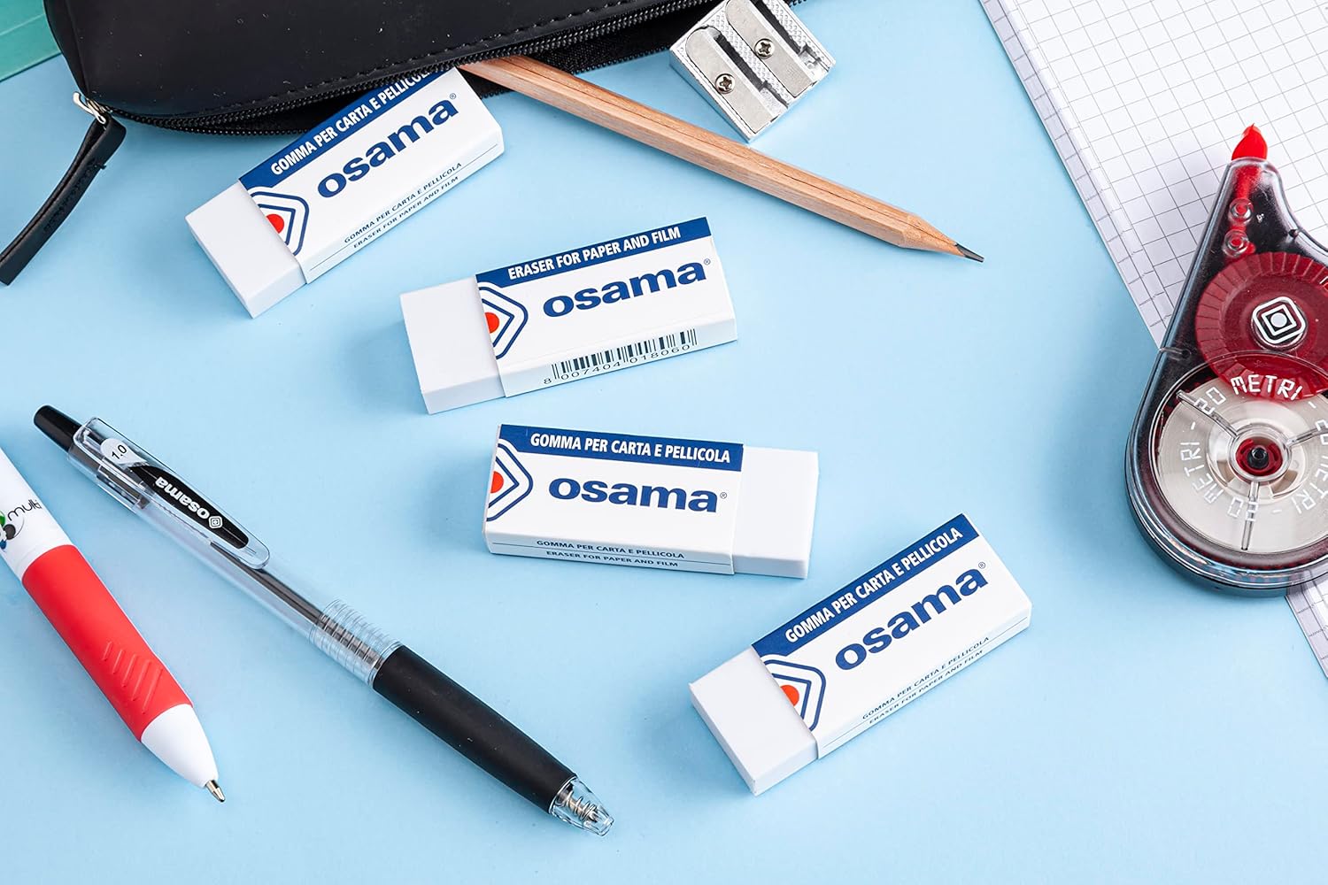 Detalle 1 de OSAMA Gomme da Cancellare Set 20 Pezzi