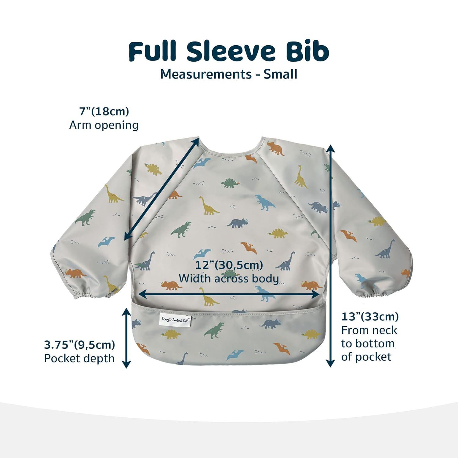 Thumbnail 6 de Tiny Twinkle Long Sleeve Bib 2-4Y