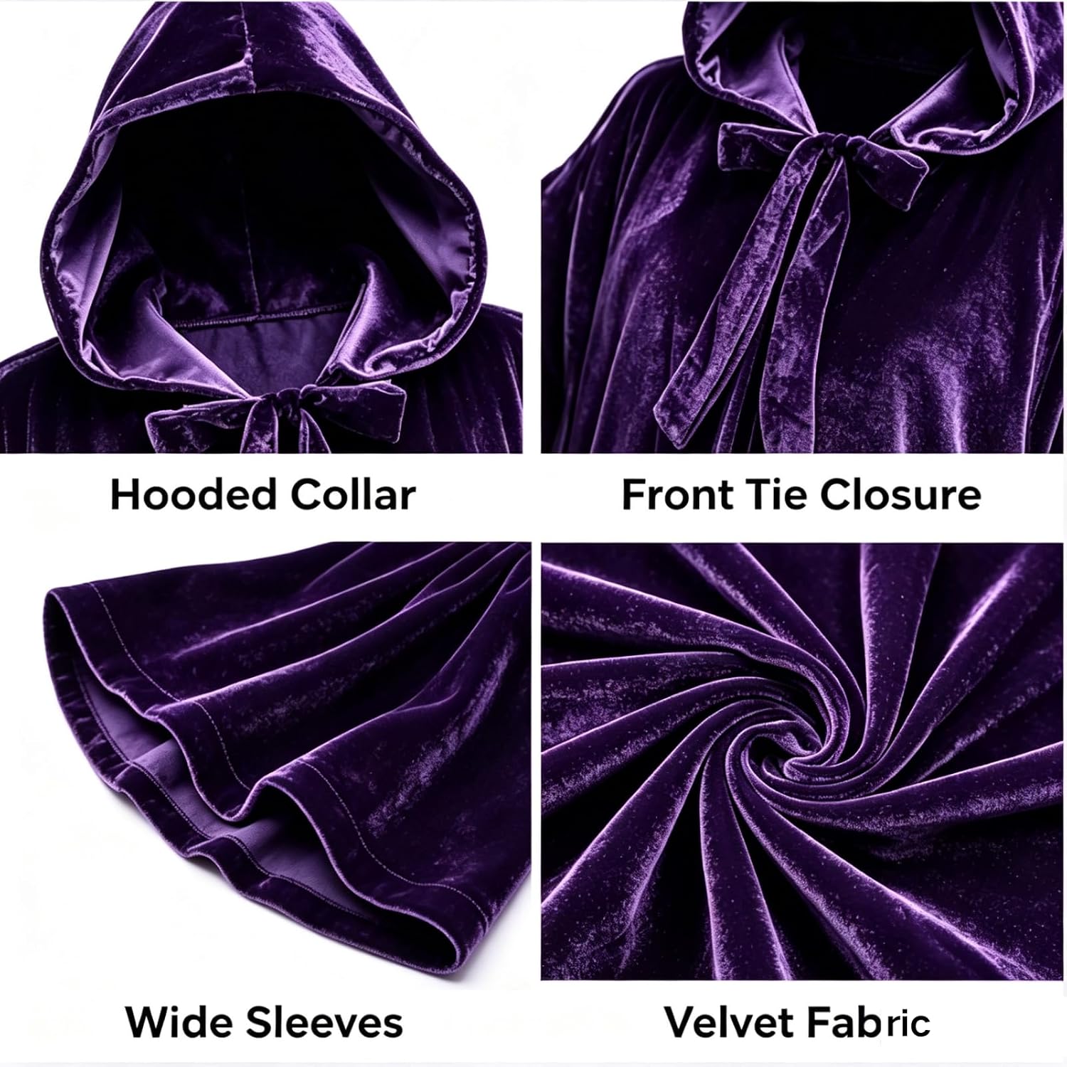 Detalle de AGCOAH Wizard Robe, 67-Inch Length