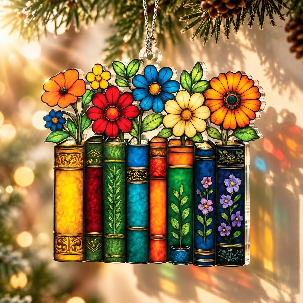 Detalle 1 de Christmas Book Ornament 2026