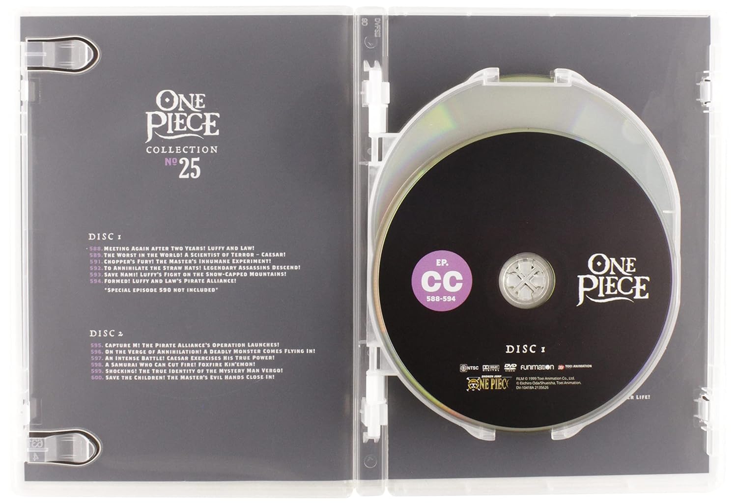 Detalle de One Piece Collection 25 704400104183_ig_loc DVD Box Set, Subtitled