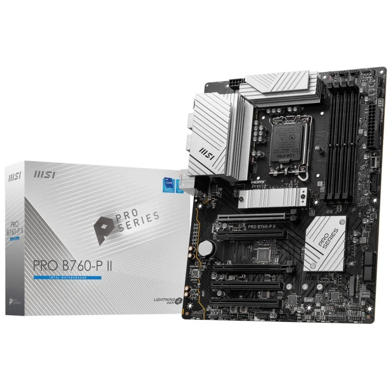 Detalle de MSI PRO B760-P II: ficha y guía de compra