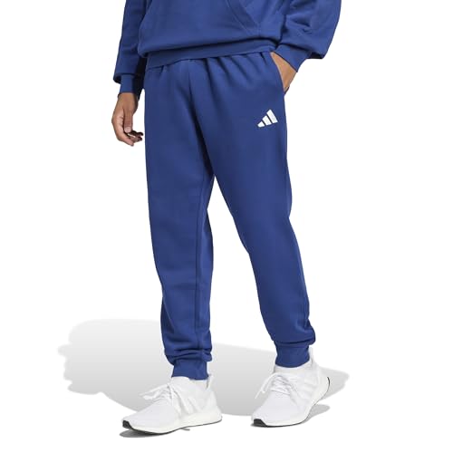 Detalle de adidas Uomo Essentials FEELCOZY Fleece Pant XL pantalón azul oscuro para hombre