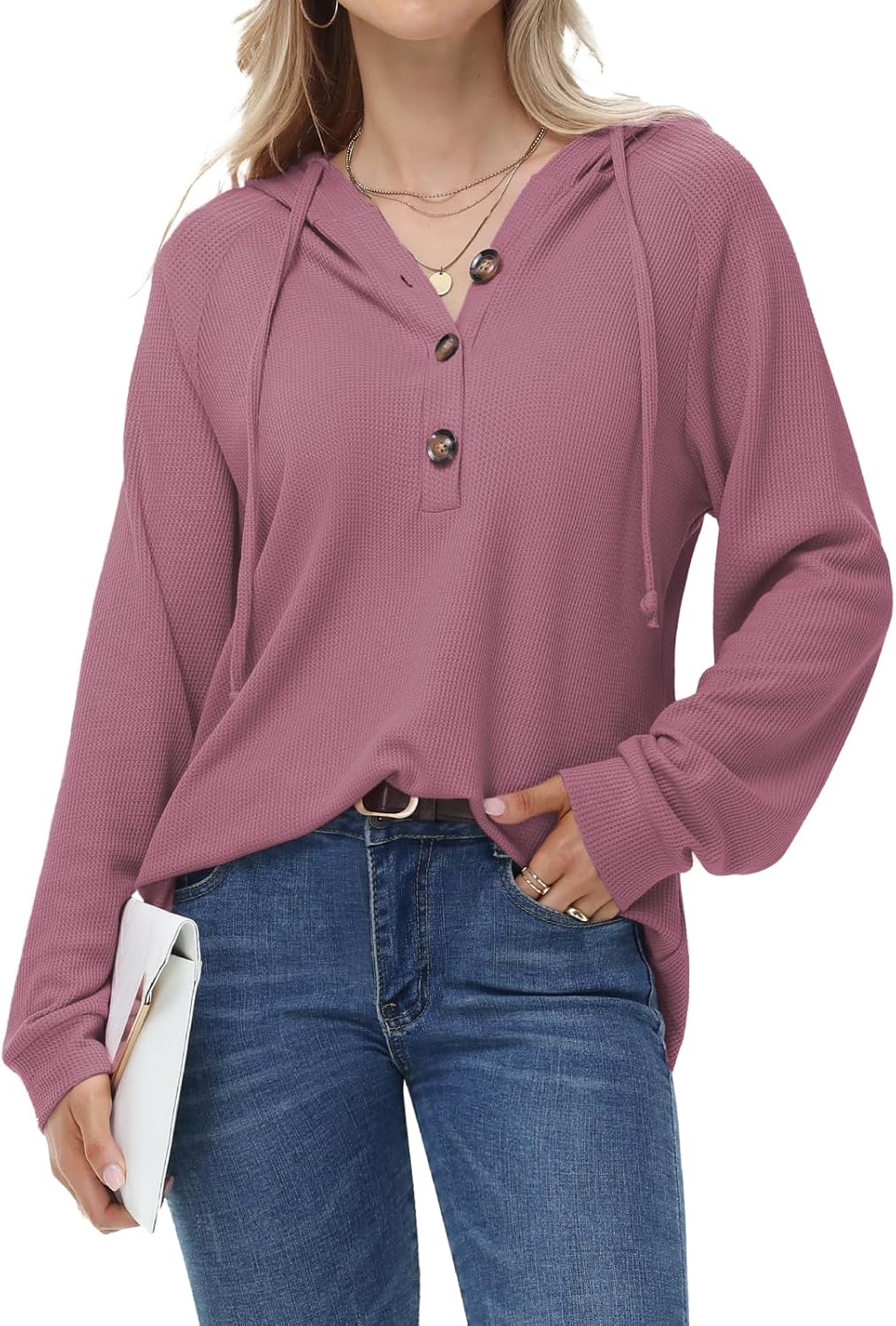 Detalle 2 de Tanmolo Hoodie Damen Kapuzenpullover