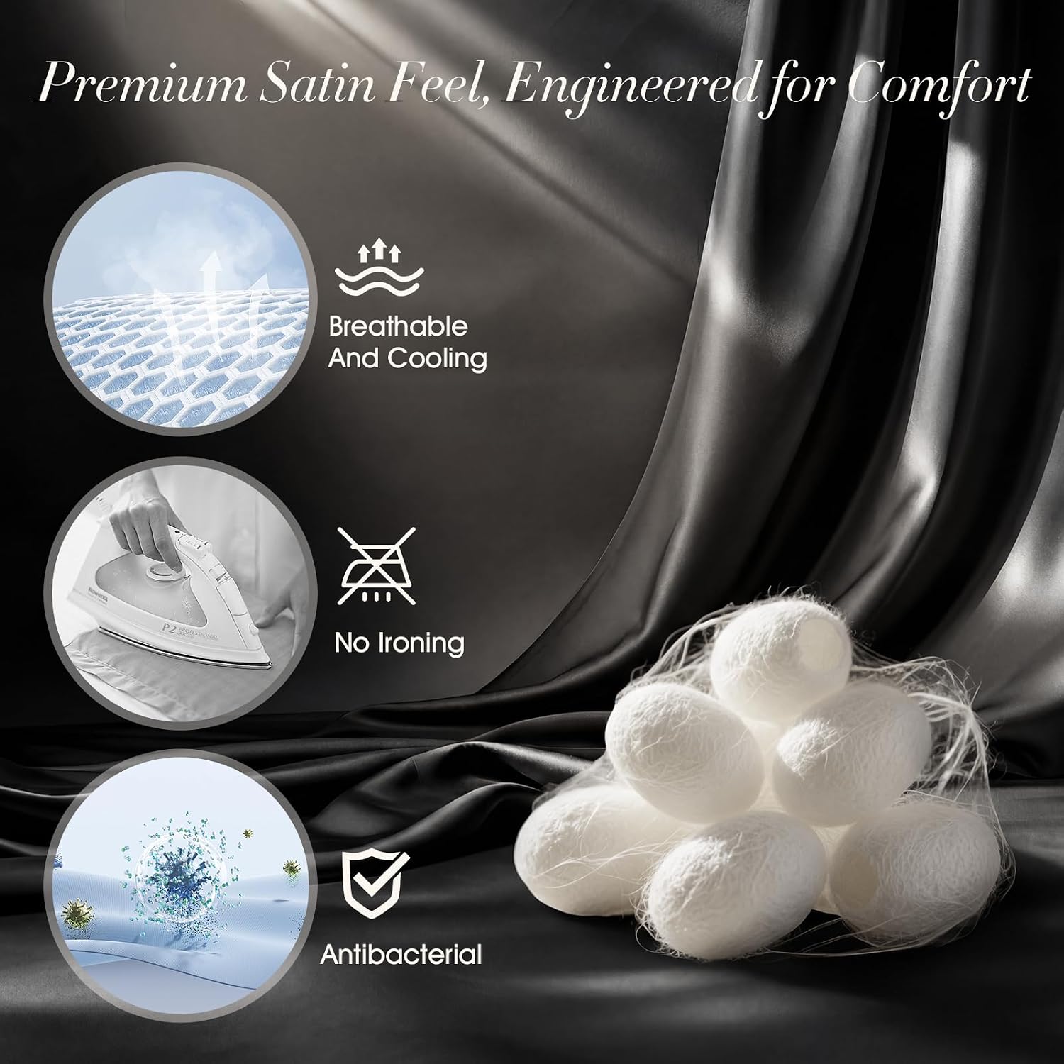Thumbnail 4 de LC-dolida Satin Sleep Bonnet
