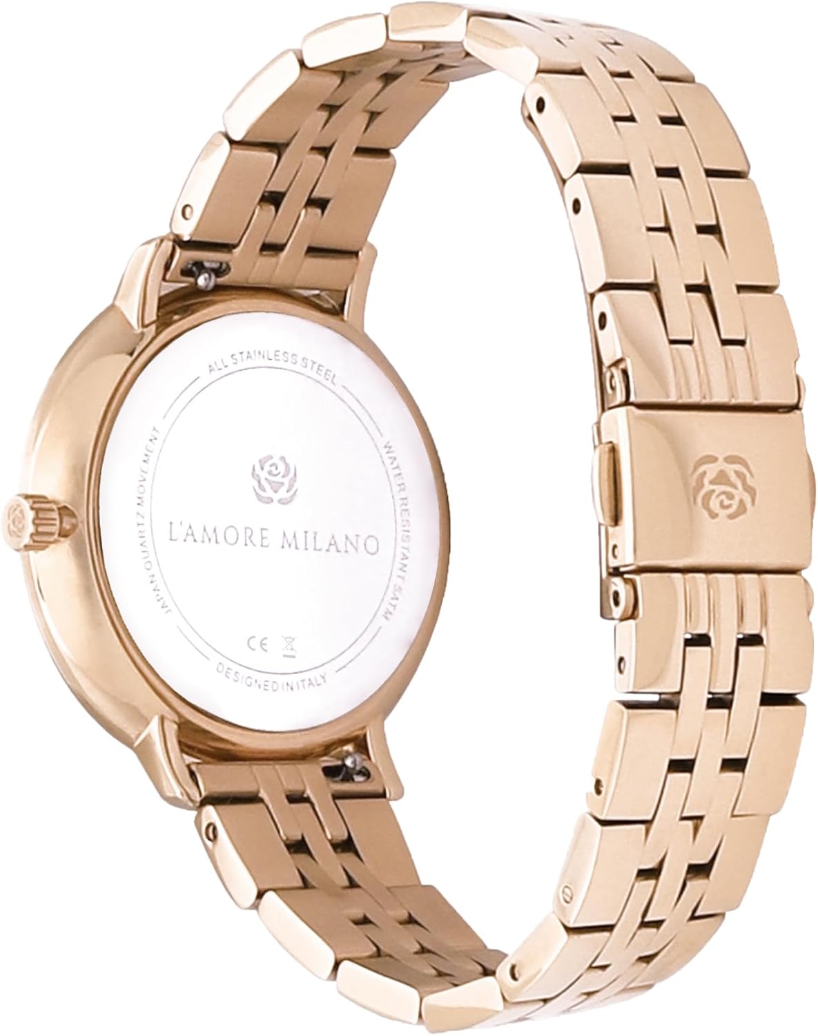 Thumbnail 2 de L'AMORE MILANO: Orologio da donna in scatola rose, 36 mm, impermeabile 5 ATM