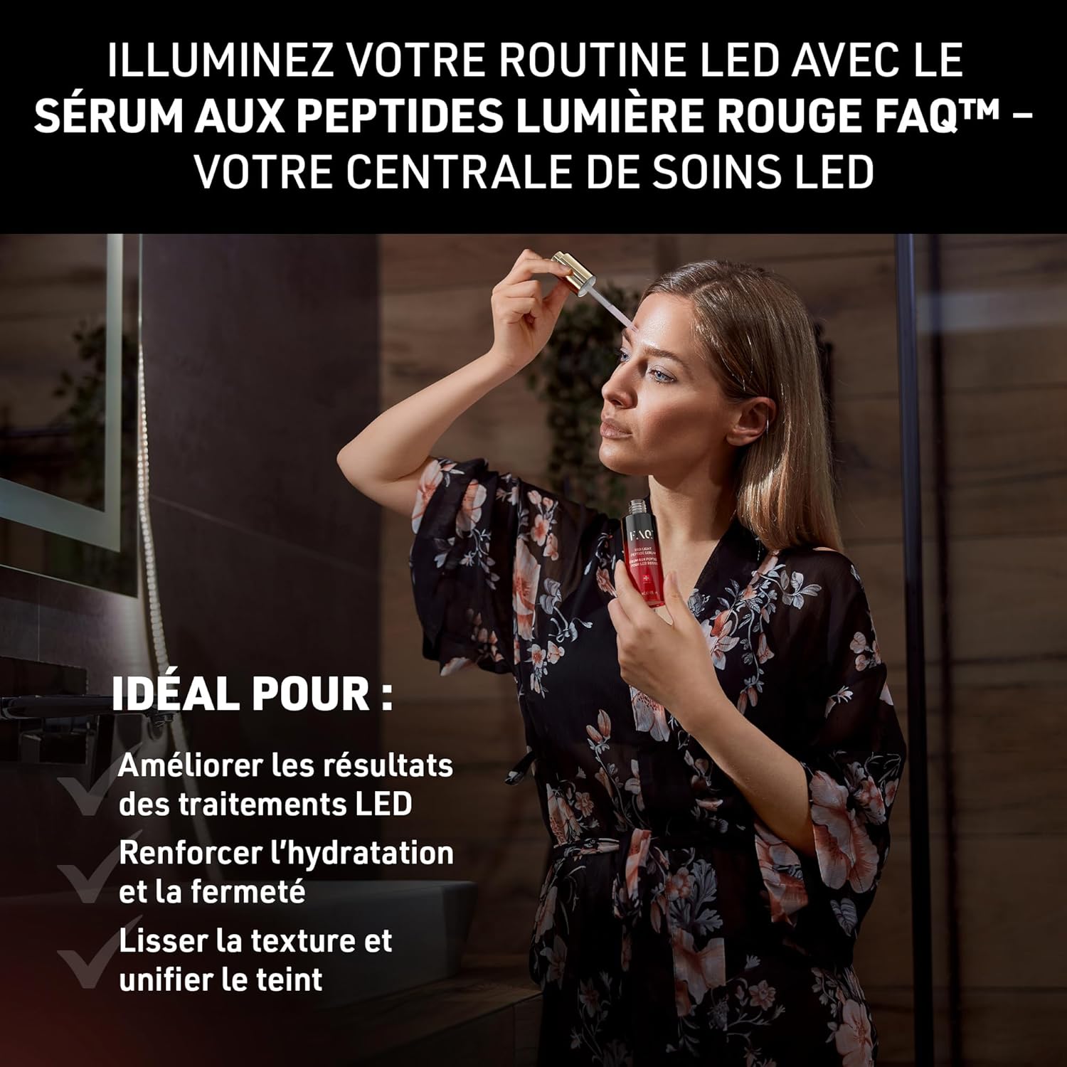 Thumbnail 1 de FAQ Red Light Peptide Serum 30 ml sérum visage