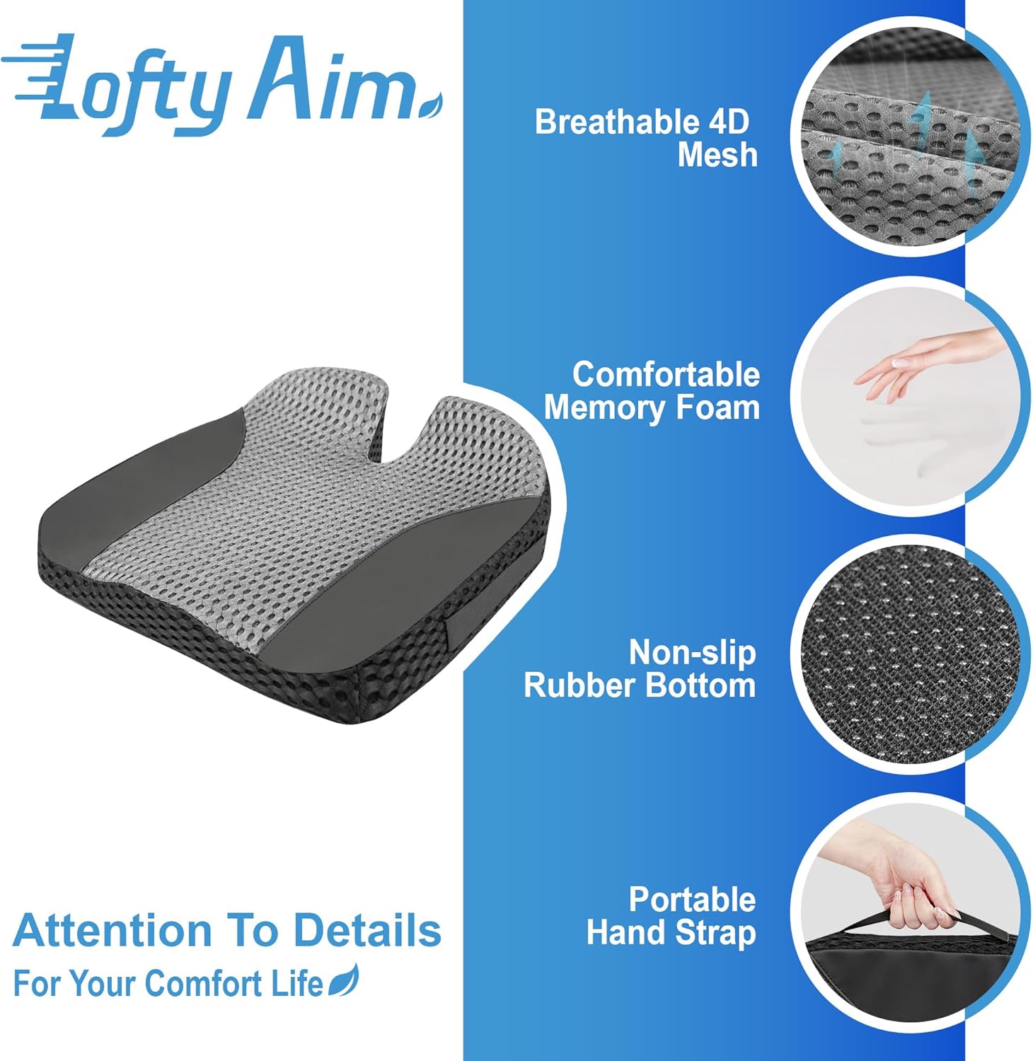 Thumbnail 5 de Lofty Aim Car Seat Cushion for Comfort