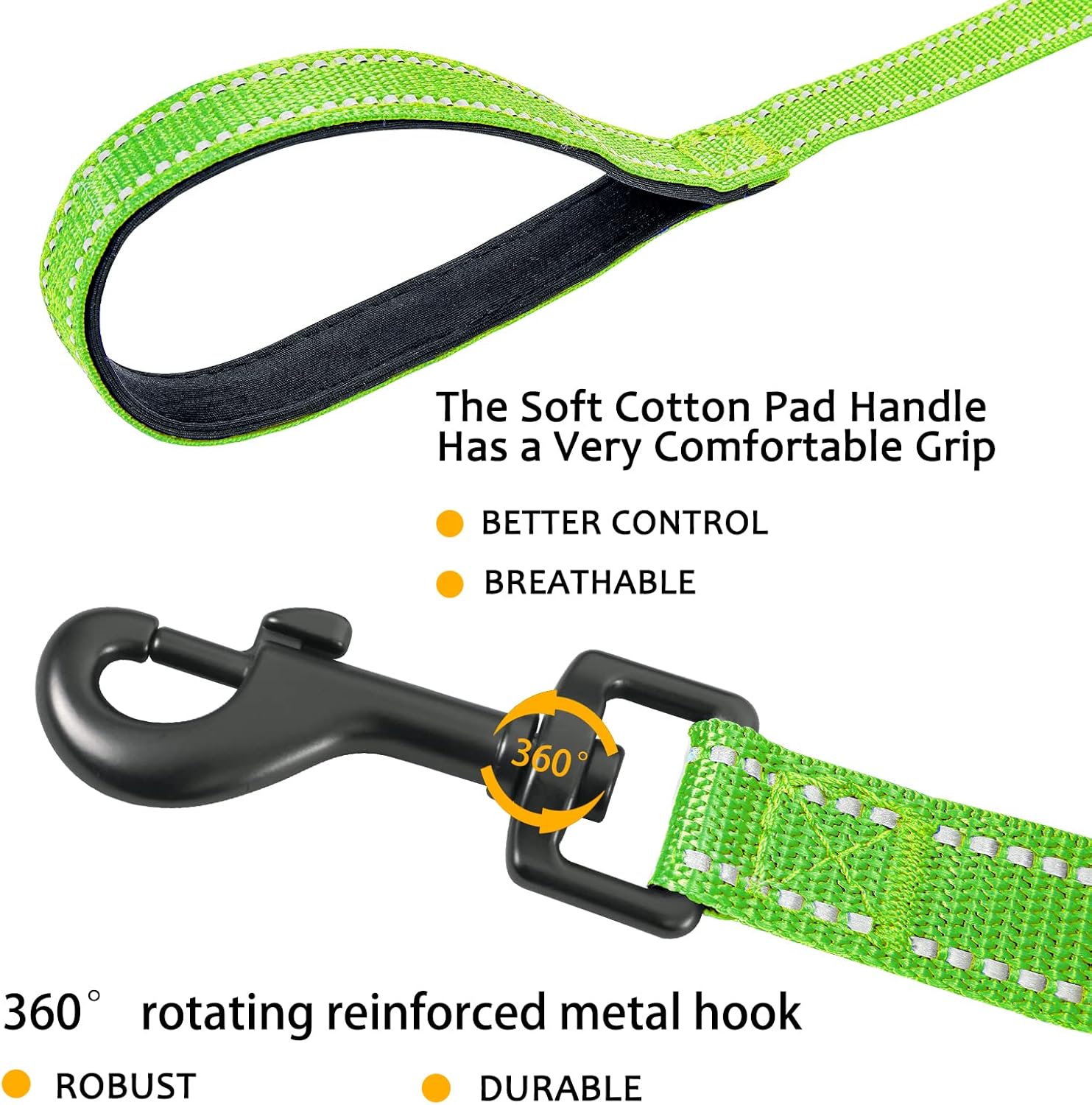 Thumbnail 3 de COMSLE Long Leads for Dog Training – strong extra long nylon training leash (3m to 20m)