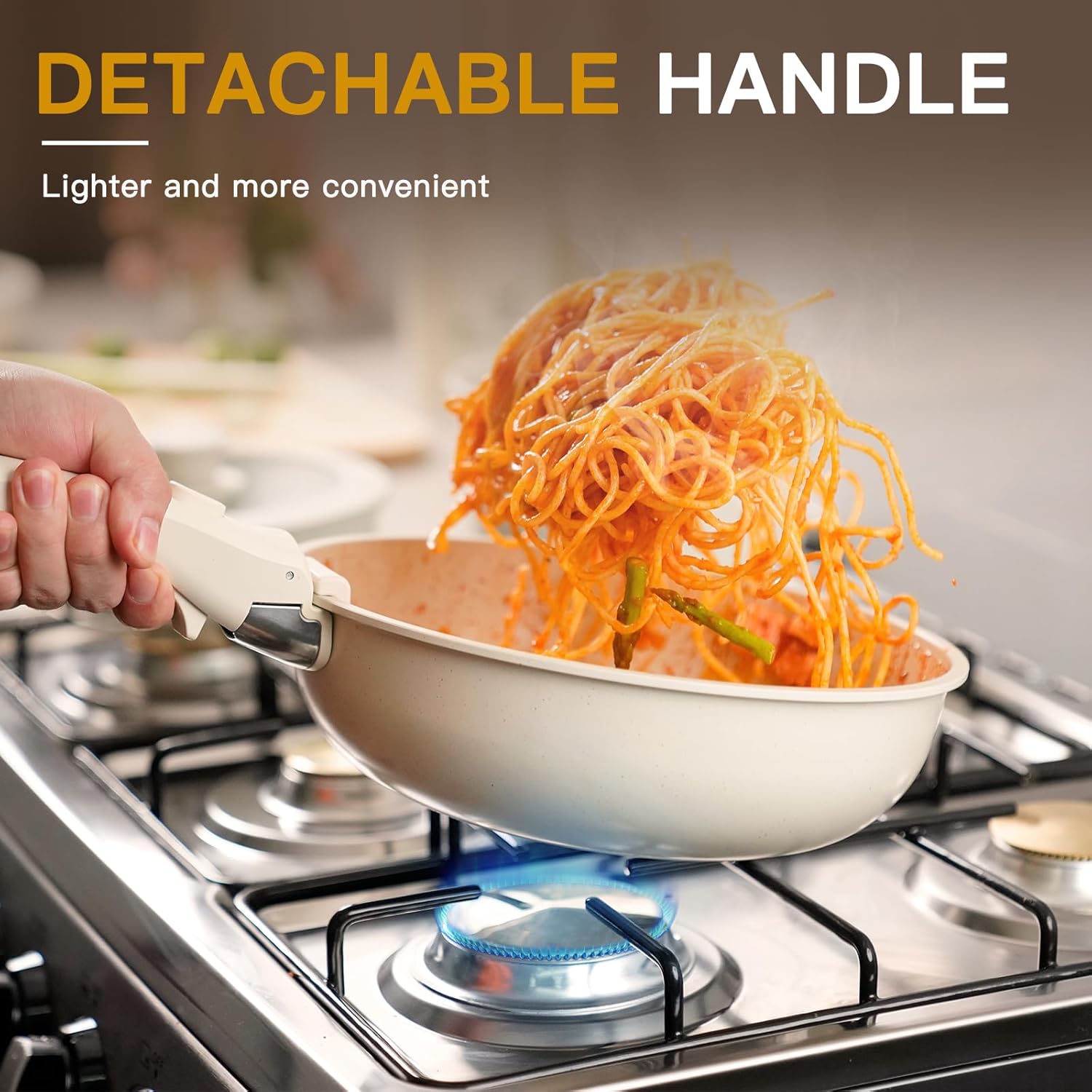 Detalle 2 de Astercook 23 Pc Ceramic Cookware Set