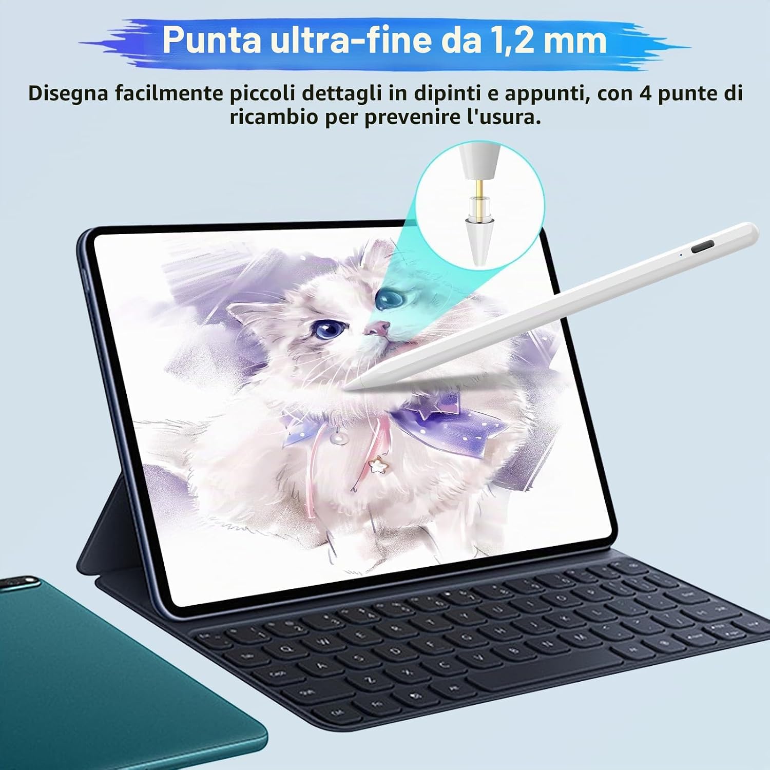 Thumbnail 5 de KARFUN Penna per tablet Android con ricarica rapida ✏