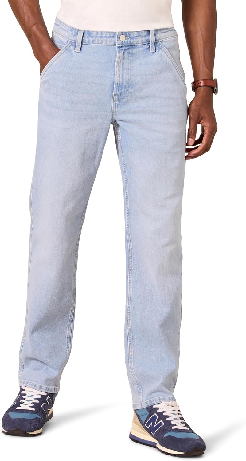 Thumbnail 5 de Amazon Essentials Men's Low-Stretch Relaxed-Fit Workwear Carpenter Jeans