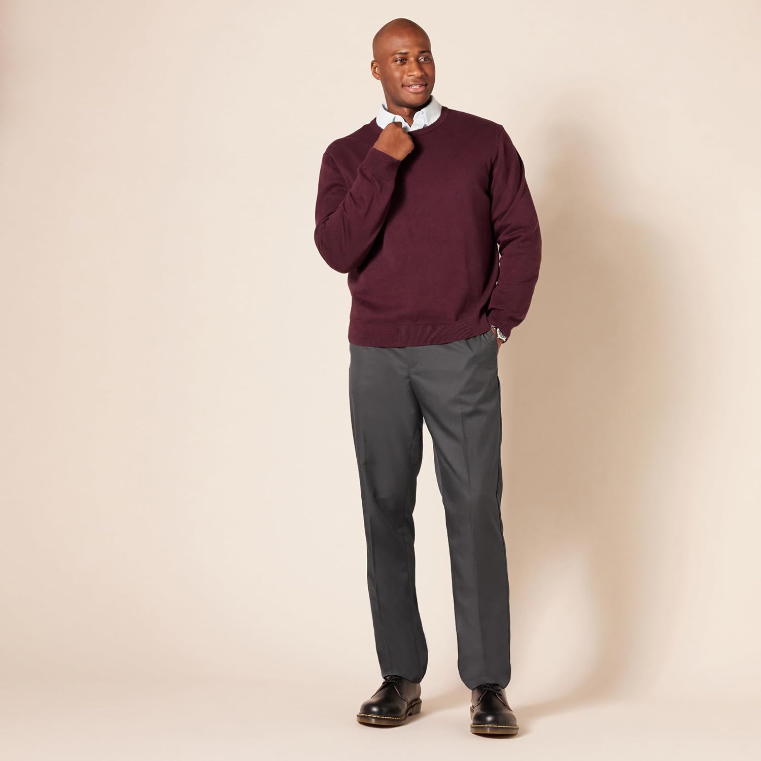Thumbnail 6 de Amazon Essentials Men's Slim Fit Flat-Front Dress Suit Trousers