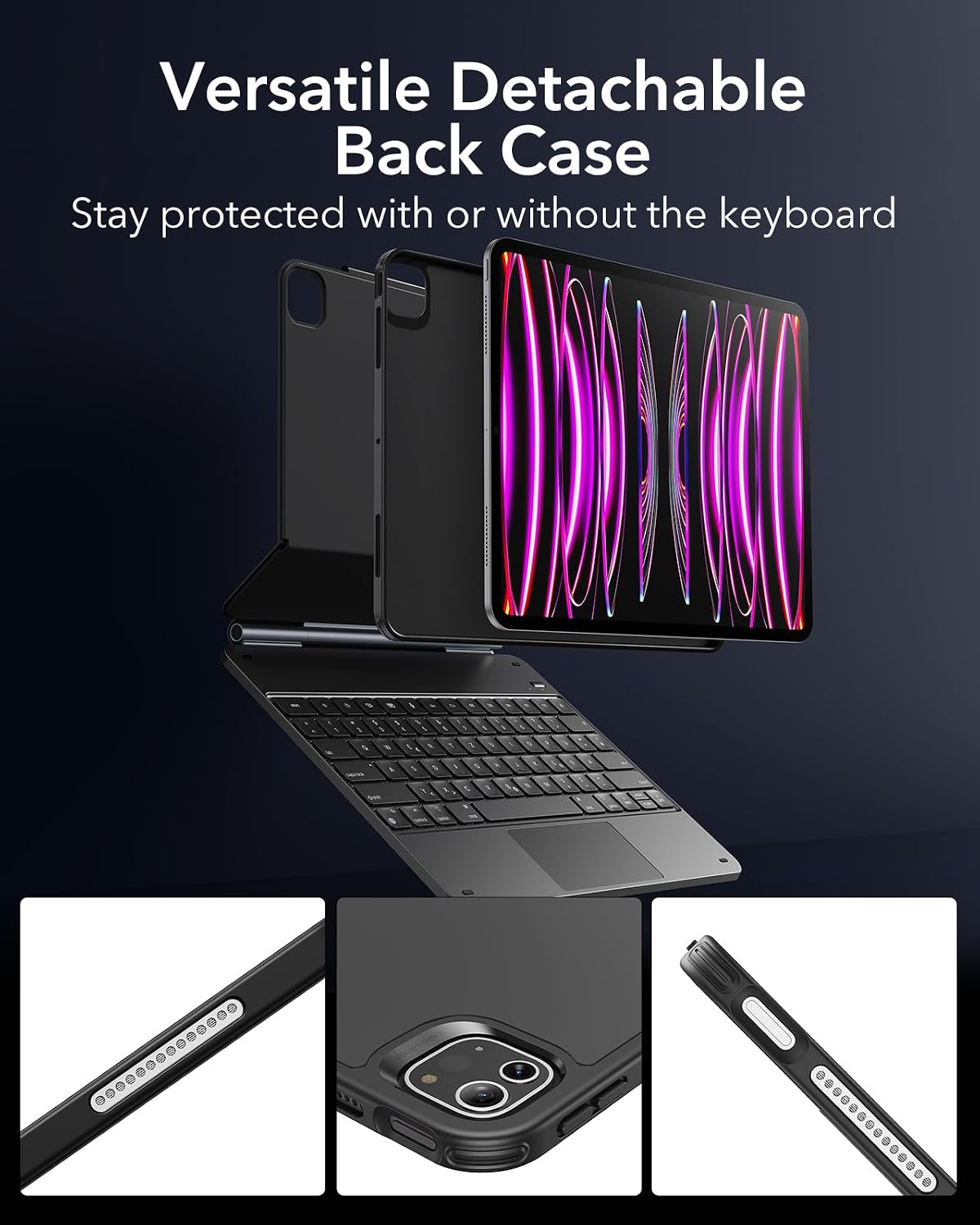 Detalle 2 de ESR Magnetische Keyboard Hülle 12,9"