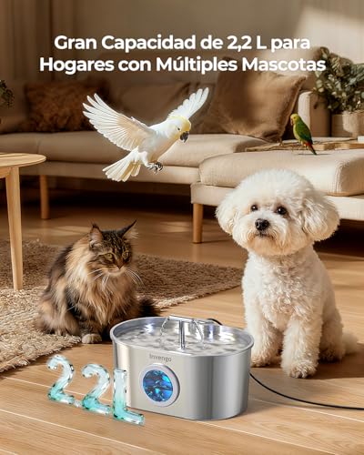 Detalle de Invengo Fuente 2,2 L para gatos y perros